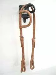 EE Tack Harness Kopfstück aus Herman Oak Leather - Einohr - Quick Change