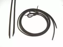 EE Tack Zügel aus Latigo Leder 1/2 ca. 12mm