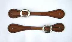 EE-TACK Sporenriemen gerade mit punzierungen L-164