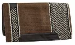 Western Show Pad Diamond Design #6207 Brown-Cream