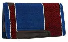 Western Show Pad Diamond Design #6207 Blue-Red