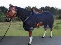 Ausreit Fliegendecke für Westernsattel mit Halsteil