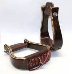 Premium Holzsteigbügel für Westernsättel JKST18-2