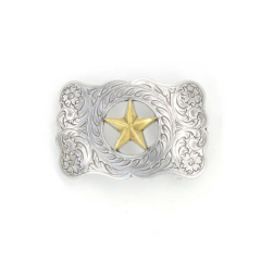 Western Buckle Gürtelschnalle ILC Ranger Star Western Buckle Gürtelschnalle ILC Ranger Star