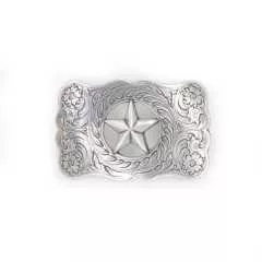 Western Buckle Gürtelschnalle ILC Ranger Star Silver