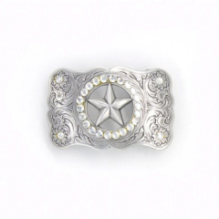 Western Buckle Gürtelschnalle ILC Ranger Star Crystals Western Buckle Gürtelschnalle ILC Ranger Star Crystals