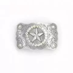 Western Buckle Gürtelschnalle ILC Ranger Star Crystals