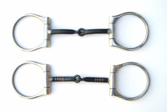D-Ring Snaffle Bit Blacksteel Mouthpiece D-Ring Snaffle Bit Blacksteel Mouthpiece