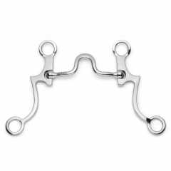 Showman Seven Shank with U Flat Tongue Relief Bit - JK7707