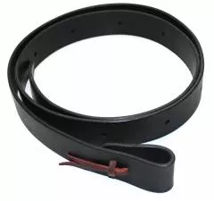 Berlin Custom Leather Tie Strap schwarz