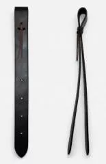 Berlin Custom Leather Off-Billet schwarz