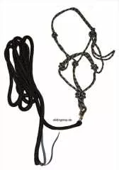 Set für die Bodenarbeit Knotenhalfter & Strick
