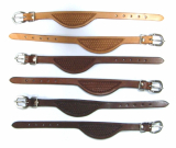 Fenderstraps Steigbügelriemen Halbrund punziert in verschiedenen Farben 1 Paar