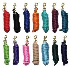 Soft Führstrick geflochten Polyester mit Karbiner